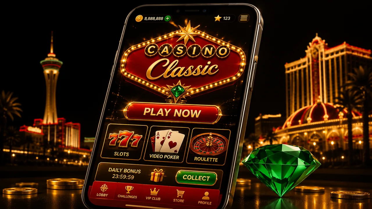 Casino Classic mobile app and browser play